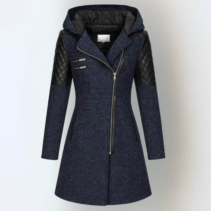 Virella | Tailored Quilted Hooded Coat