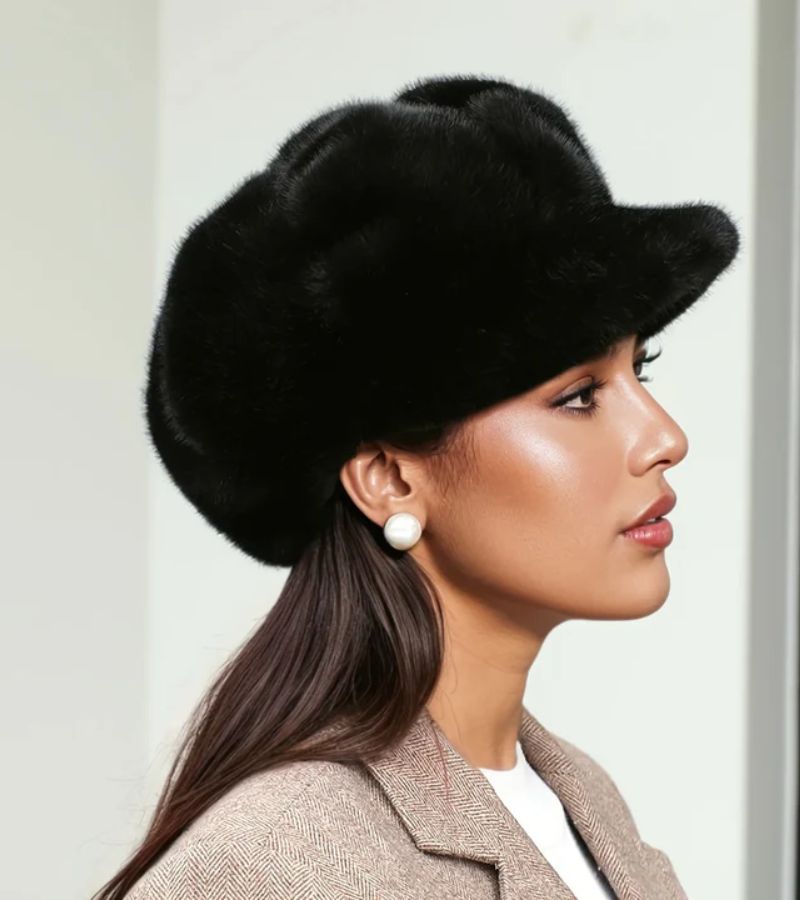 Elowyn | Plush Winter Cap