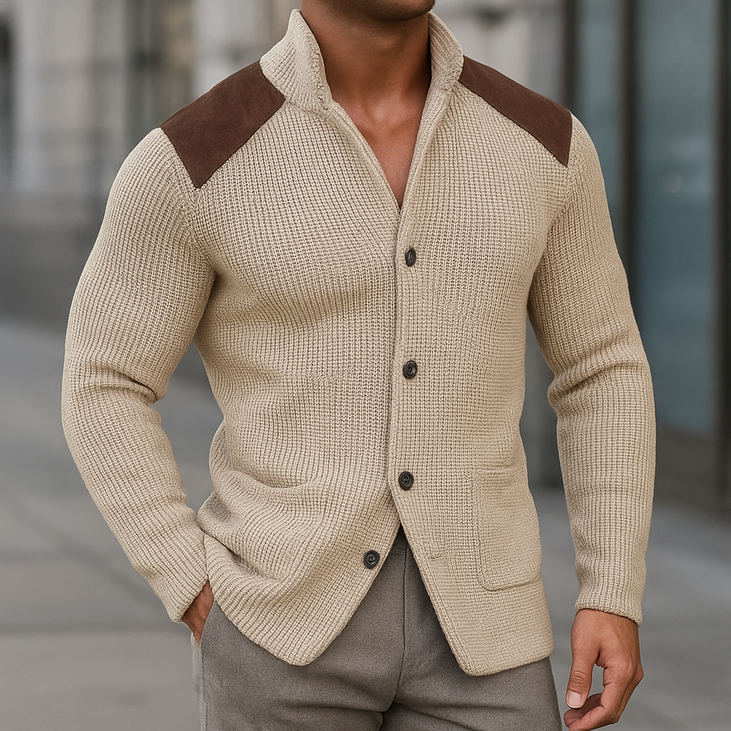 Oliver | Buttoned Knit Jacket