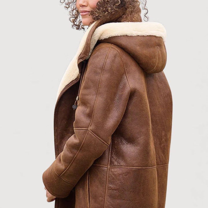 Adeline | Hooded Toggle Coat