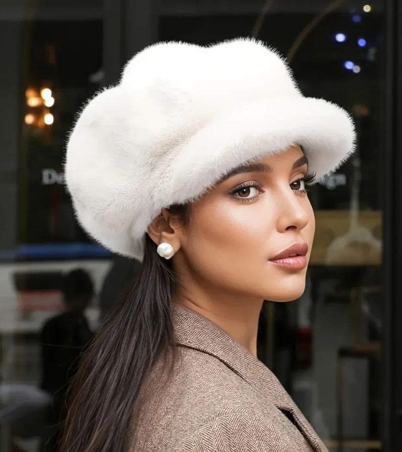 Elowyn | Plush Winter Cap