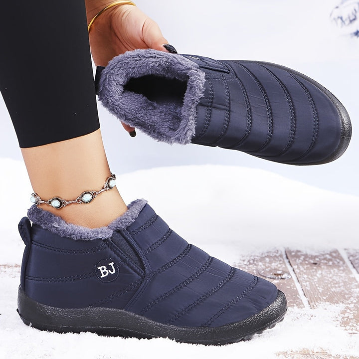 Victoria | Warm Winter Slip-On Boots