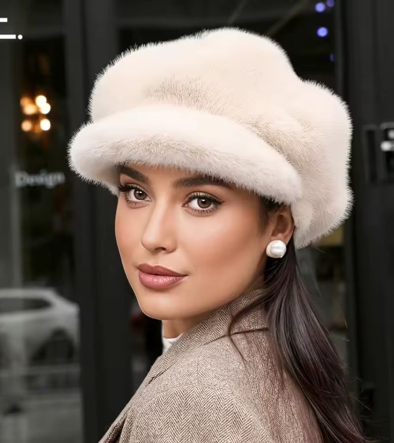 Elowyn | Plush Winter Cap