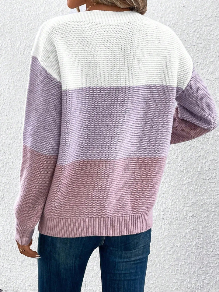 Maribel | Soft Stripe Knit Sweater