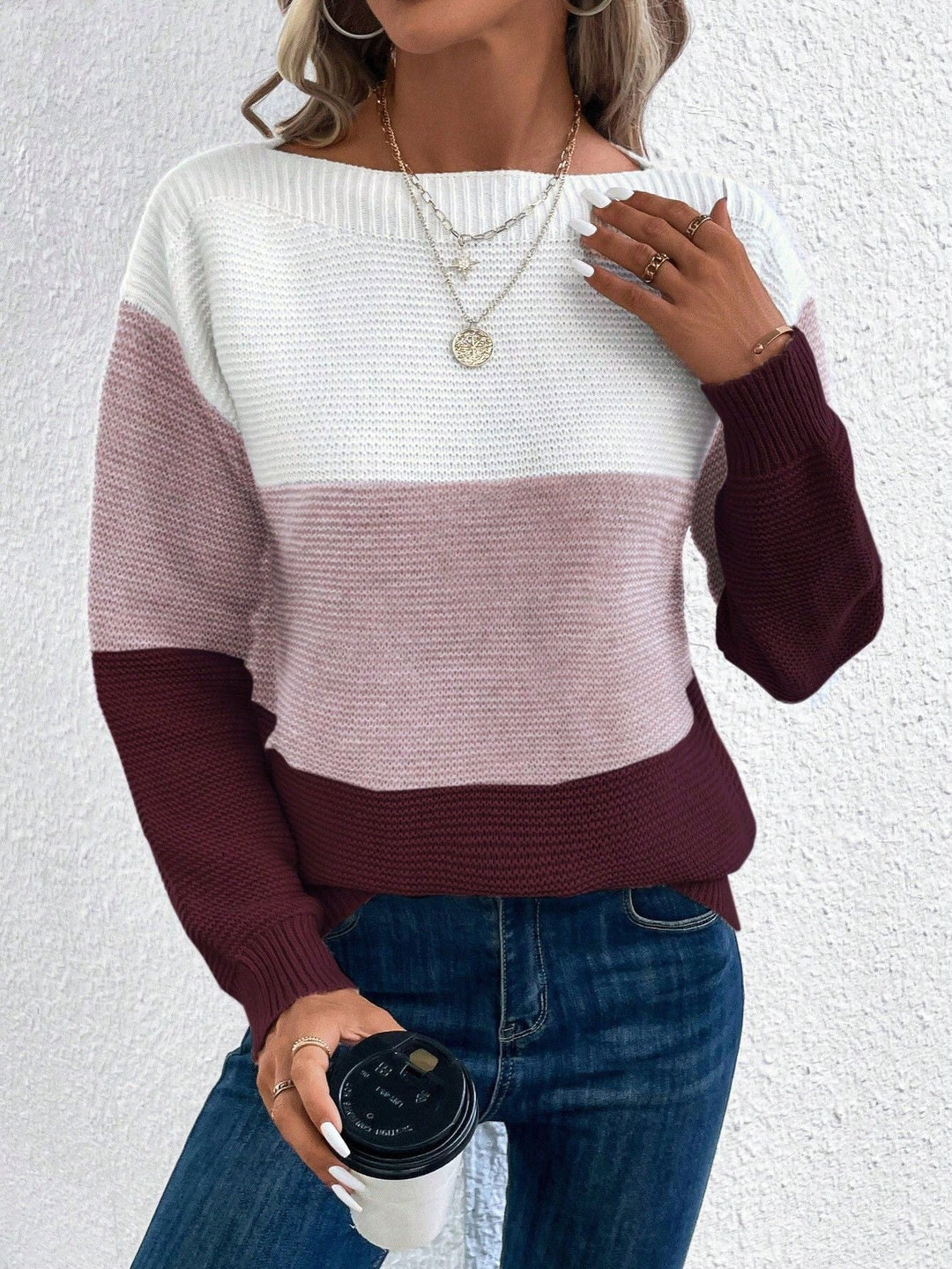 Maribel | Soft Stripe Knit Sweater