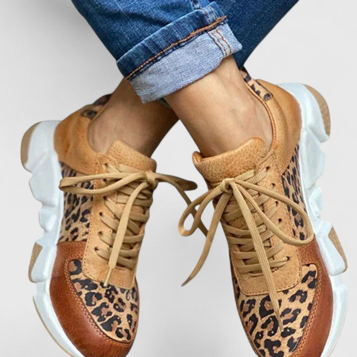 Marivette | Casual Leopard Comfort Sneakers