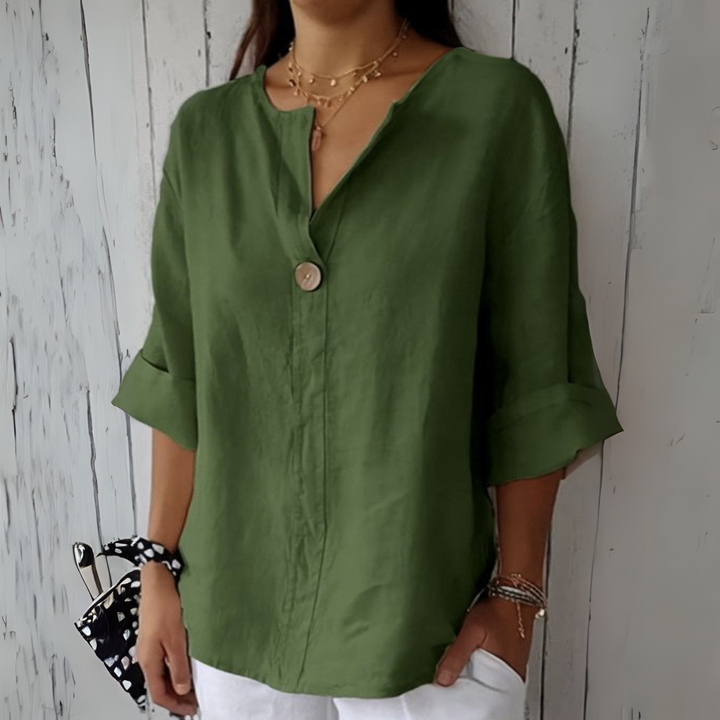 Zamma | Relaxed Linen Top