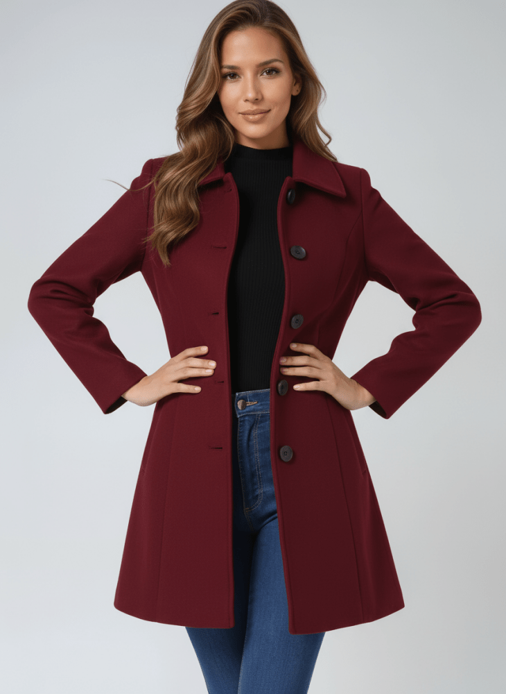 Élise | Tailored Everyday Mid-Length Coat