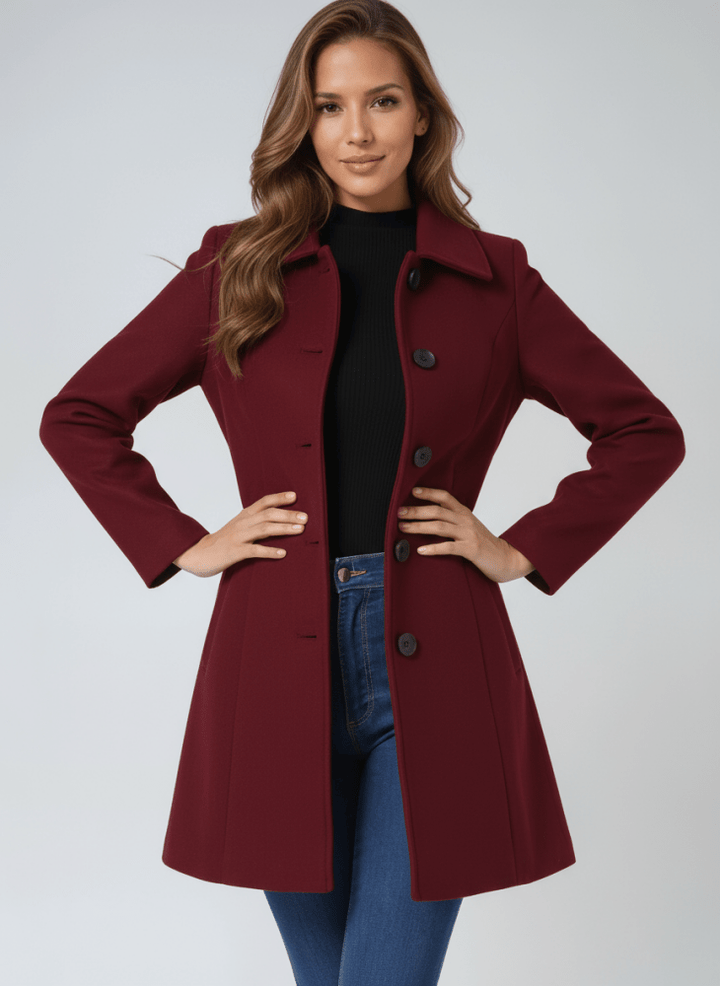 Élise | Tailored Everyday Mid-Length Coat