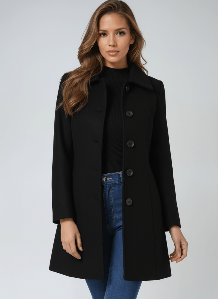 Élise | Tailored Everyday Mid-Length Coat