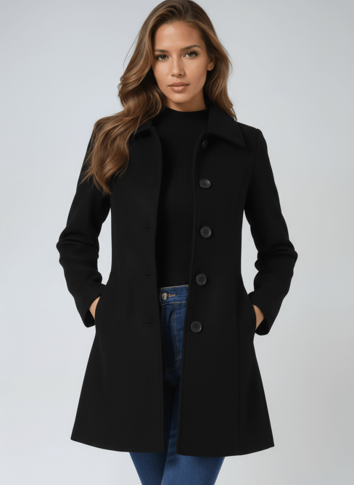 Élise | Tailored Everyday Mid-Length Coat
