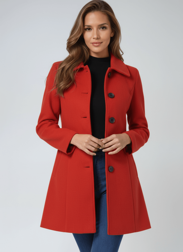 Élise | Tailored Everyday Mid-Length Coat