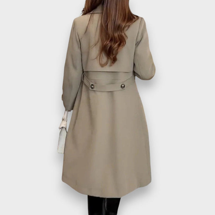 Maristelle | Classic Long Button Coat